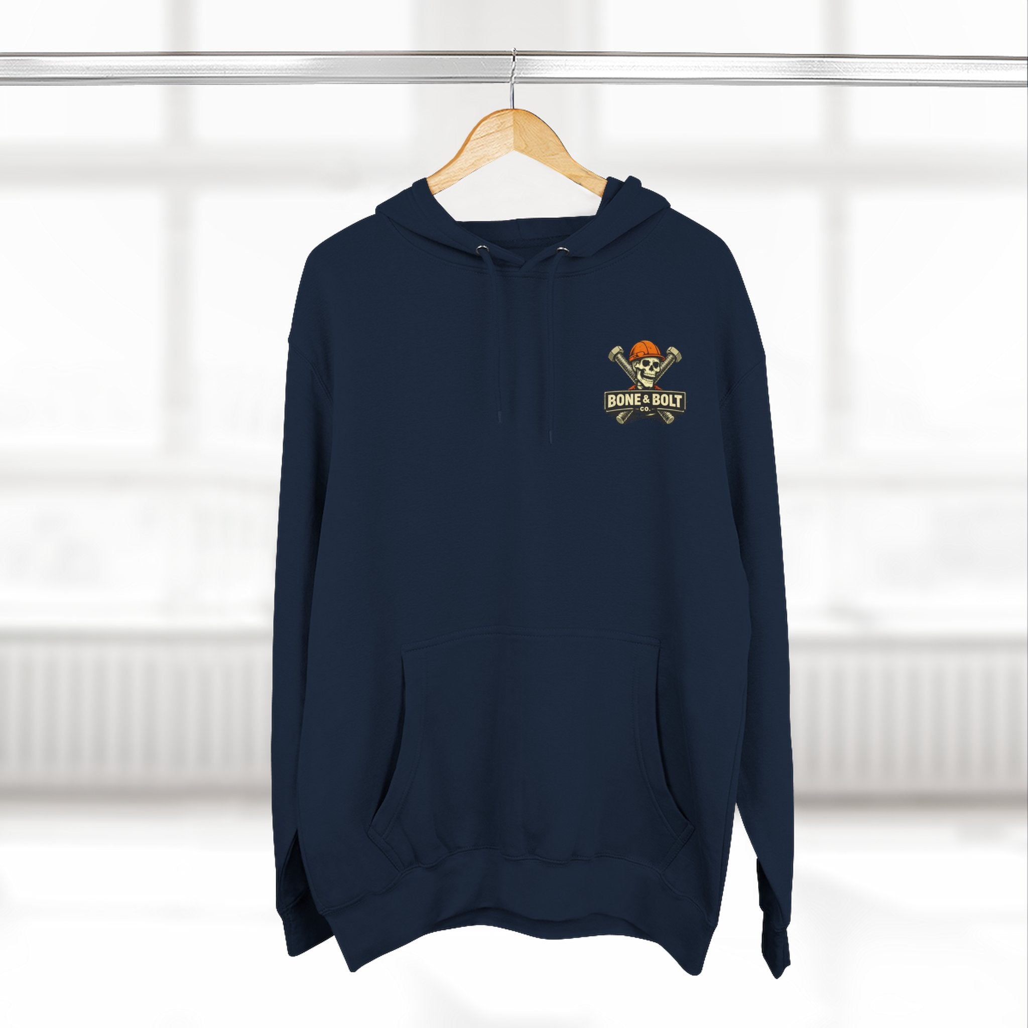 “Pullin’ Wire ‘Til I Retire” Graphic Hoodie