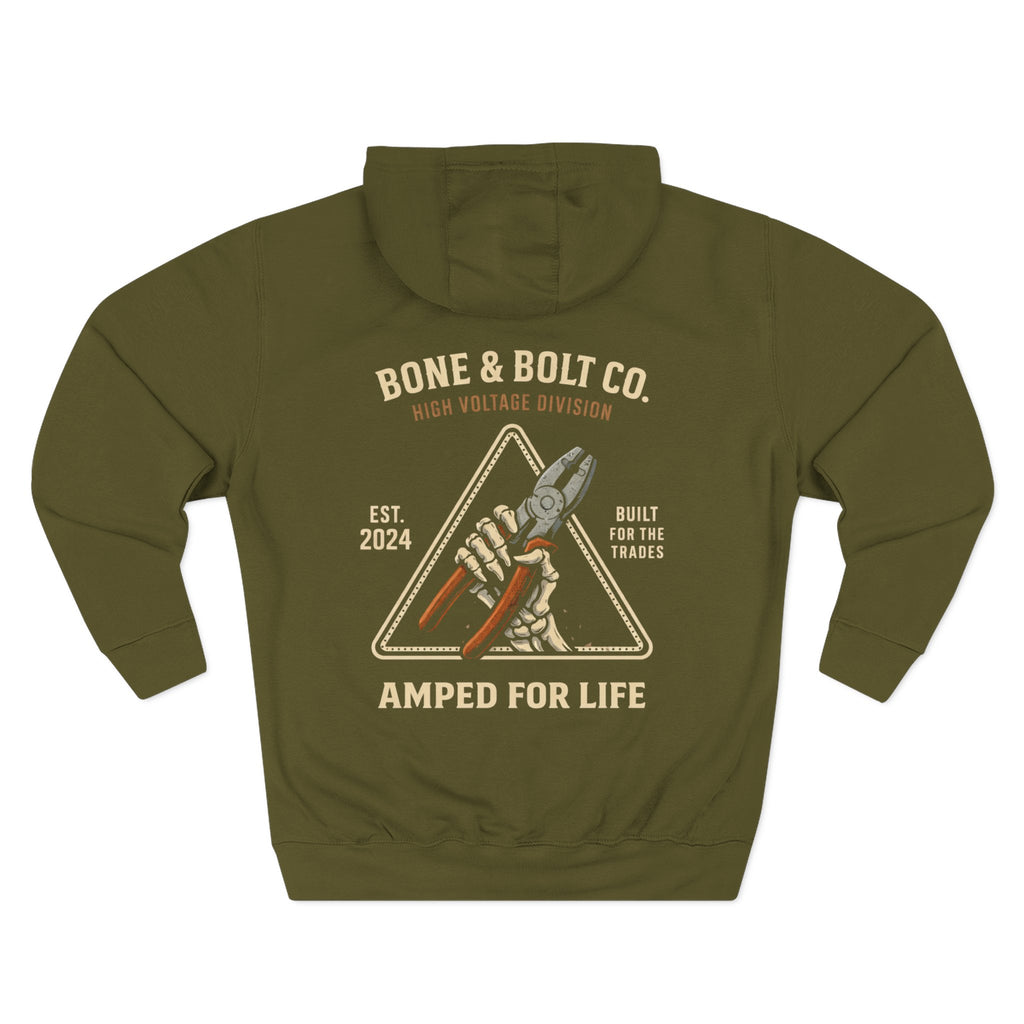 “Amped for life” Graphic Hoodie