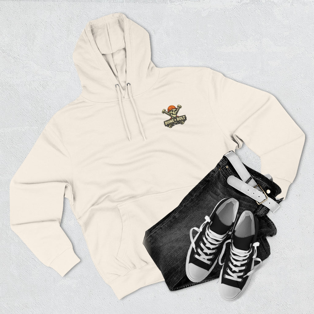 “Cut/Fill/Repeat” Graphic Hoodie