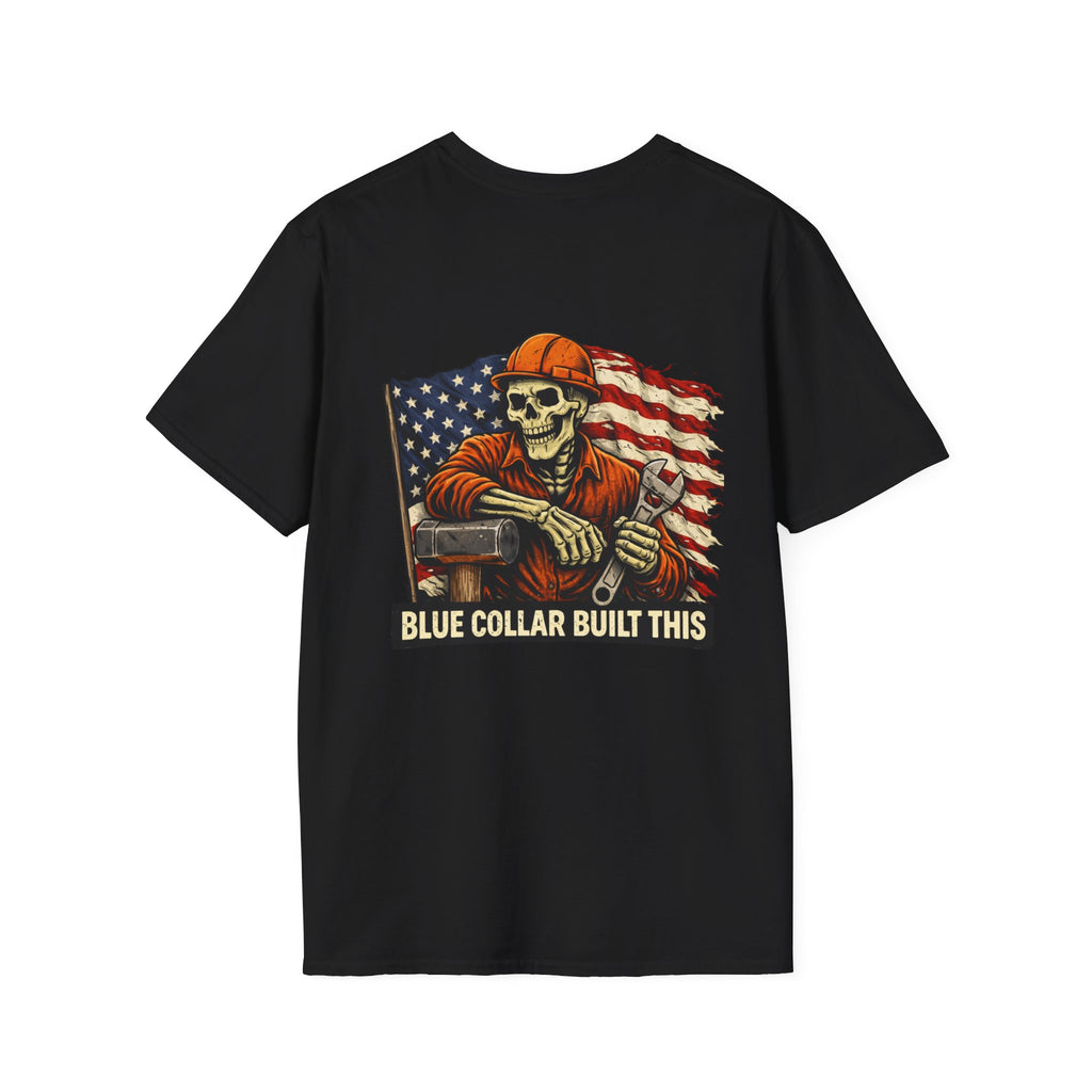 Blue Collar Built This T-shirt
