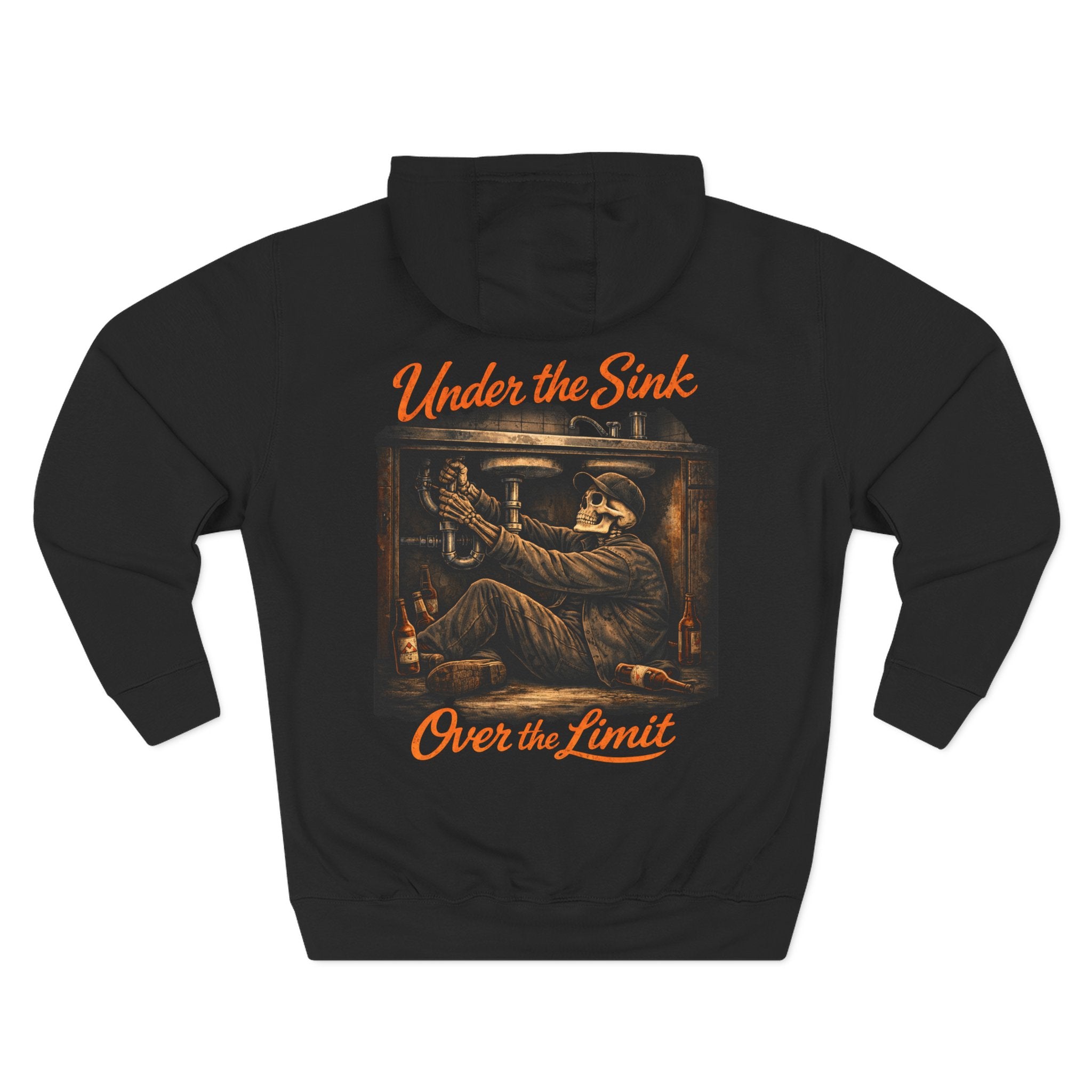“Under The Sink, Over The Limit” Graphic Hoodie
