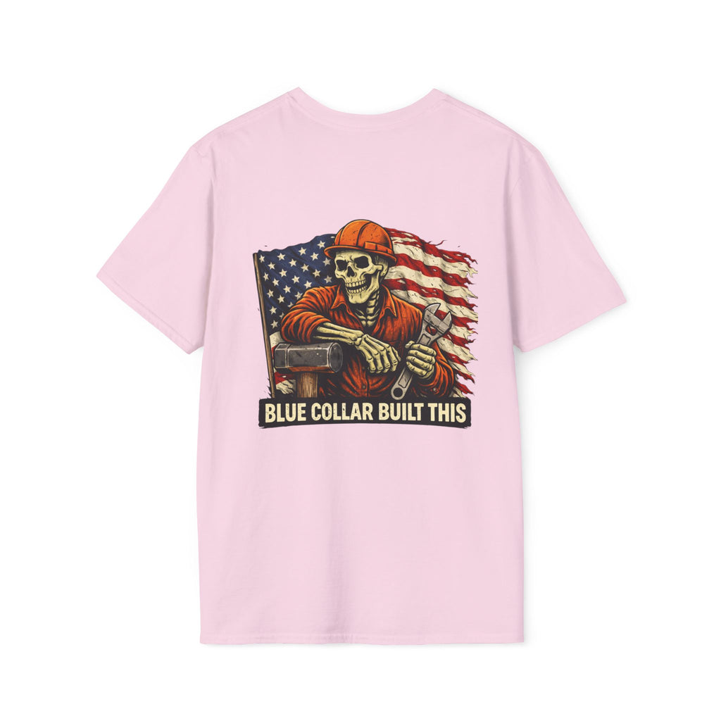 Blue Collar Built This T-shirt