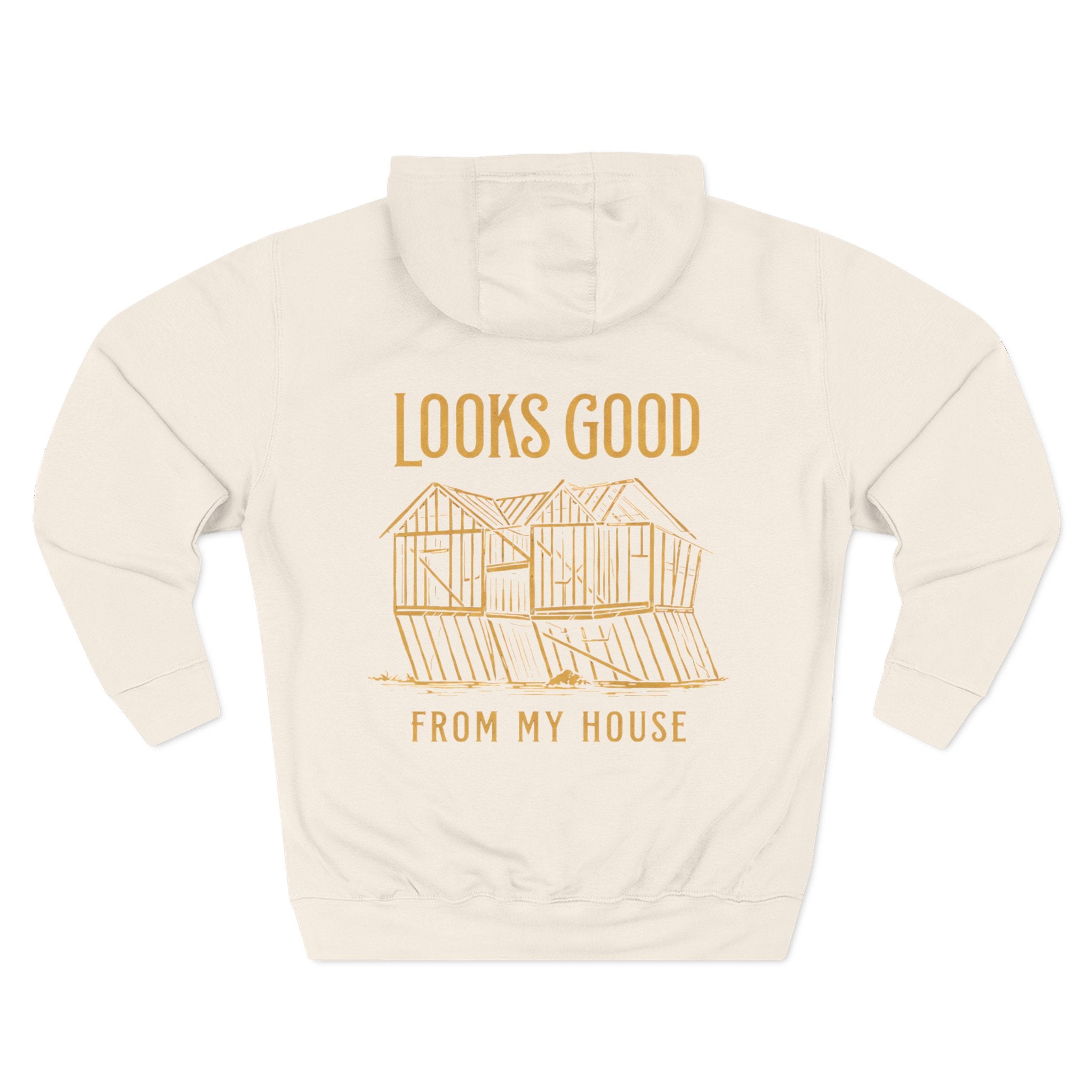 Looks Good From My House Graphic Hoodie