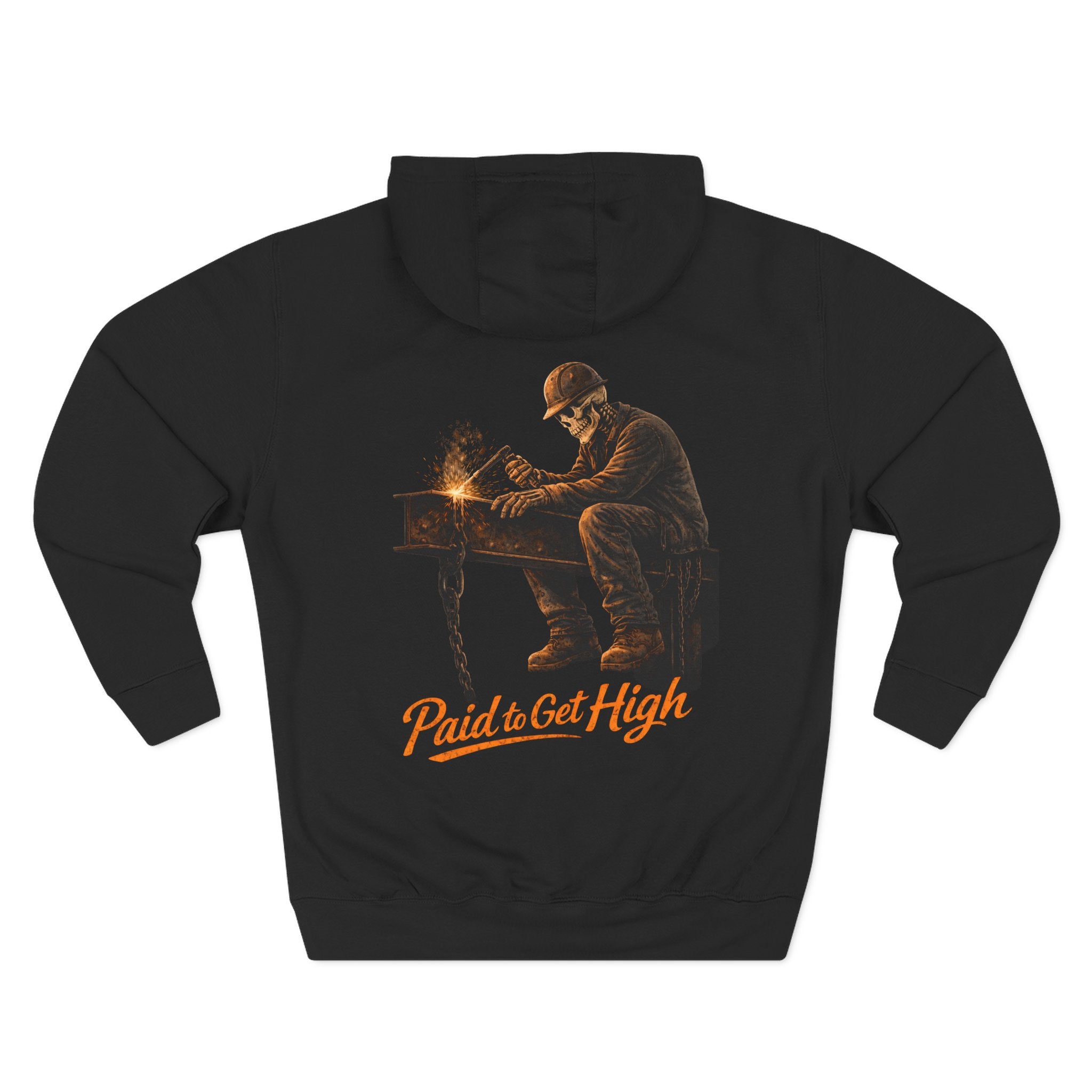 “Paid To Get High” Graphic Tee Hoodie