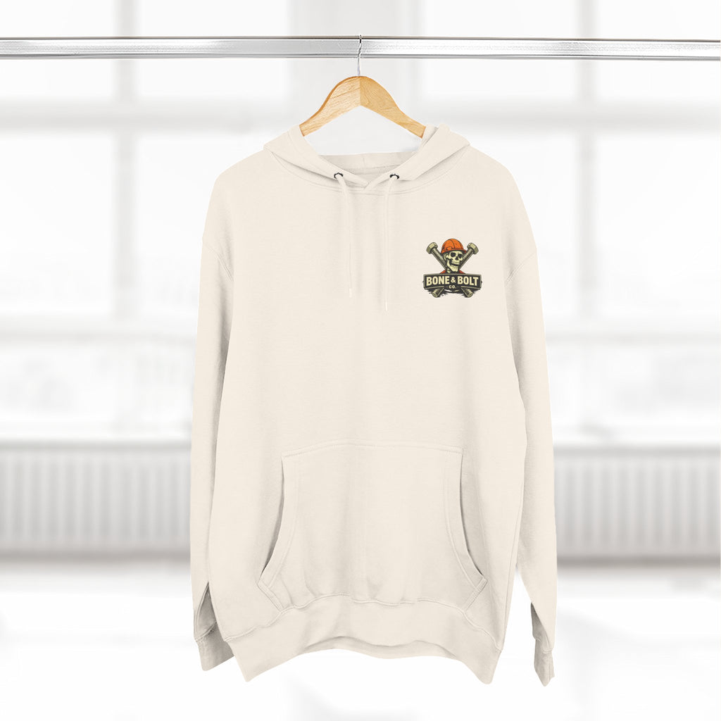 “Pullin’ Wire ‘Til I Retire” Graphic Hoodie
