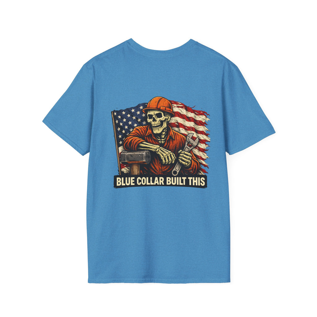Blue Collar Built This T-shirt