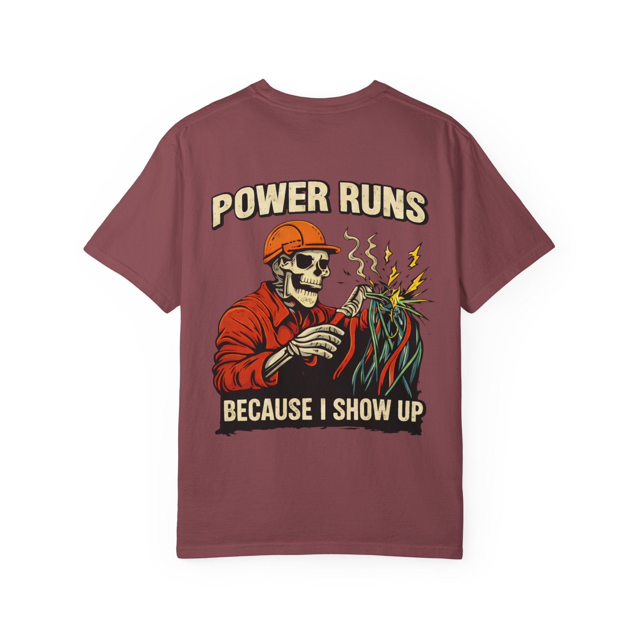 Power Runs Because I Show Up