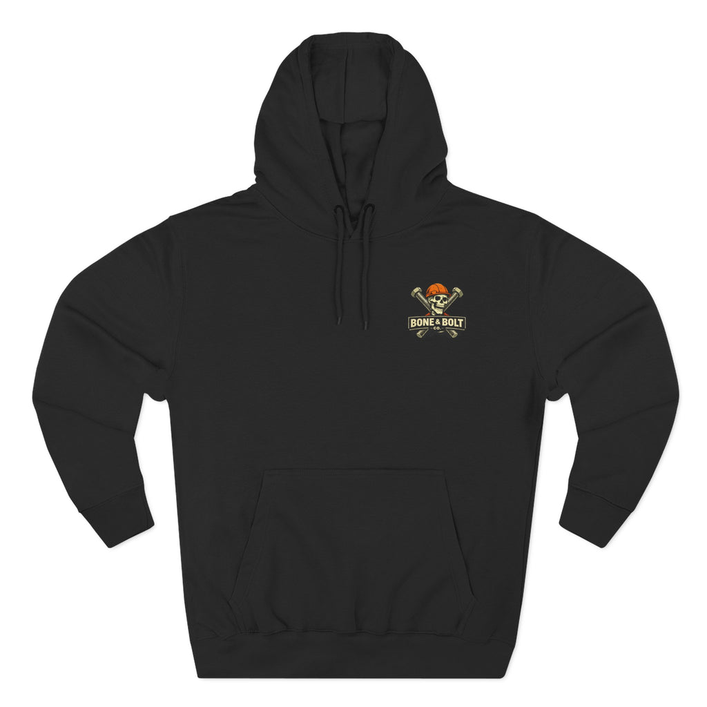 “Pullin’ Wire ‘Til I Retire” Graphic Hoodie
