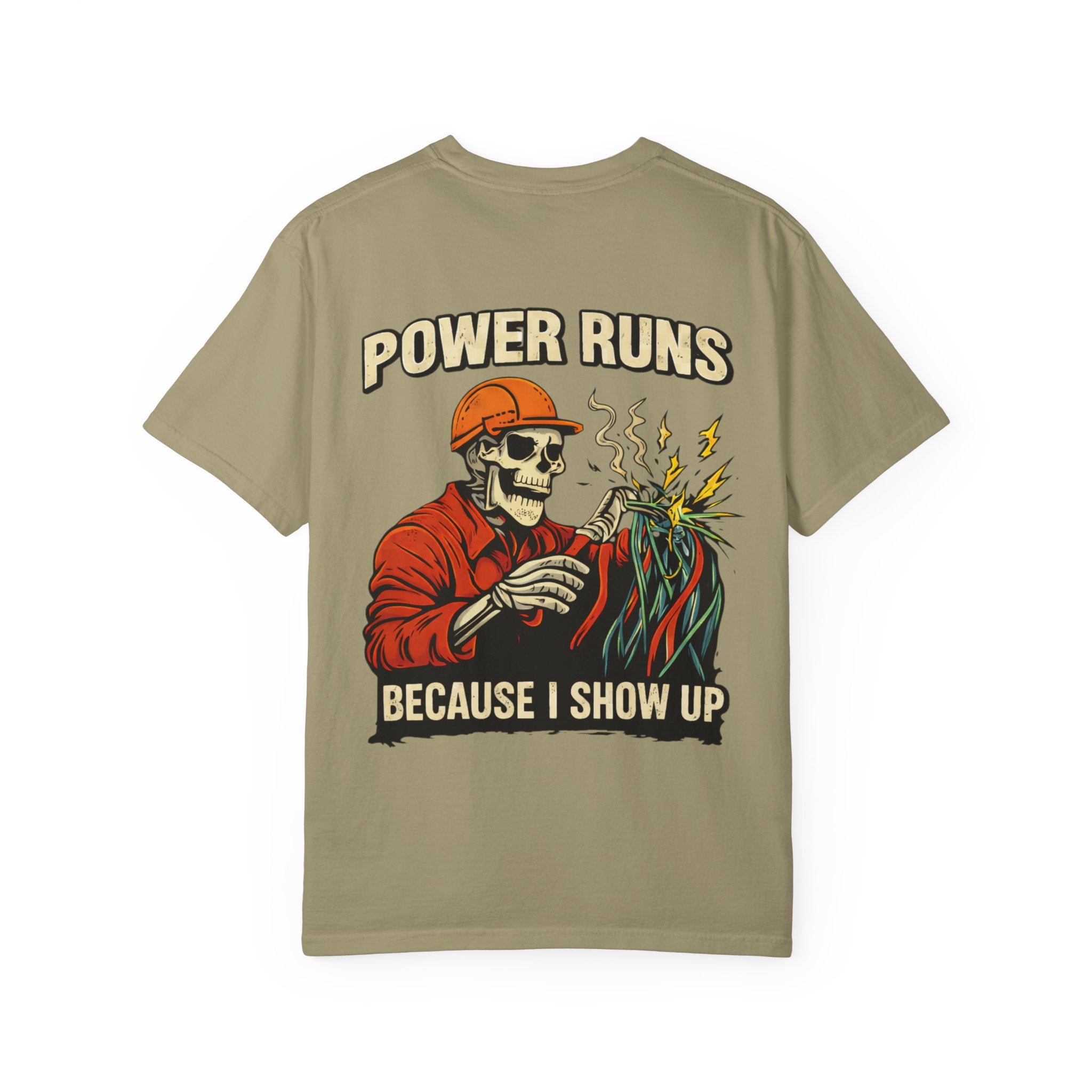Power Runs Because I Show Up