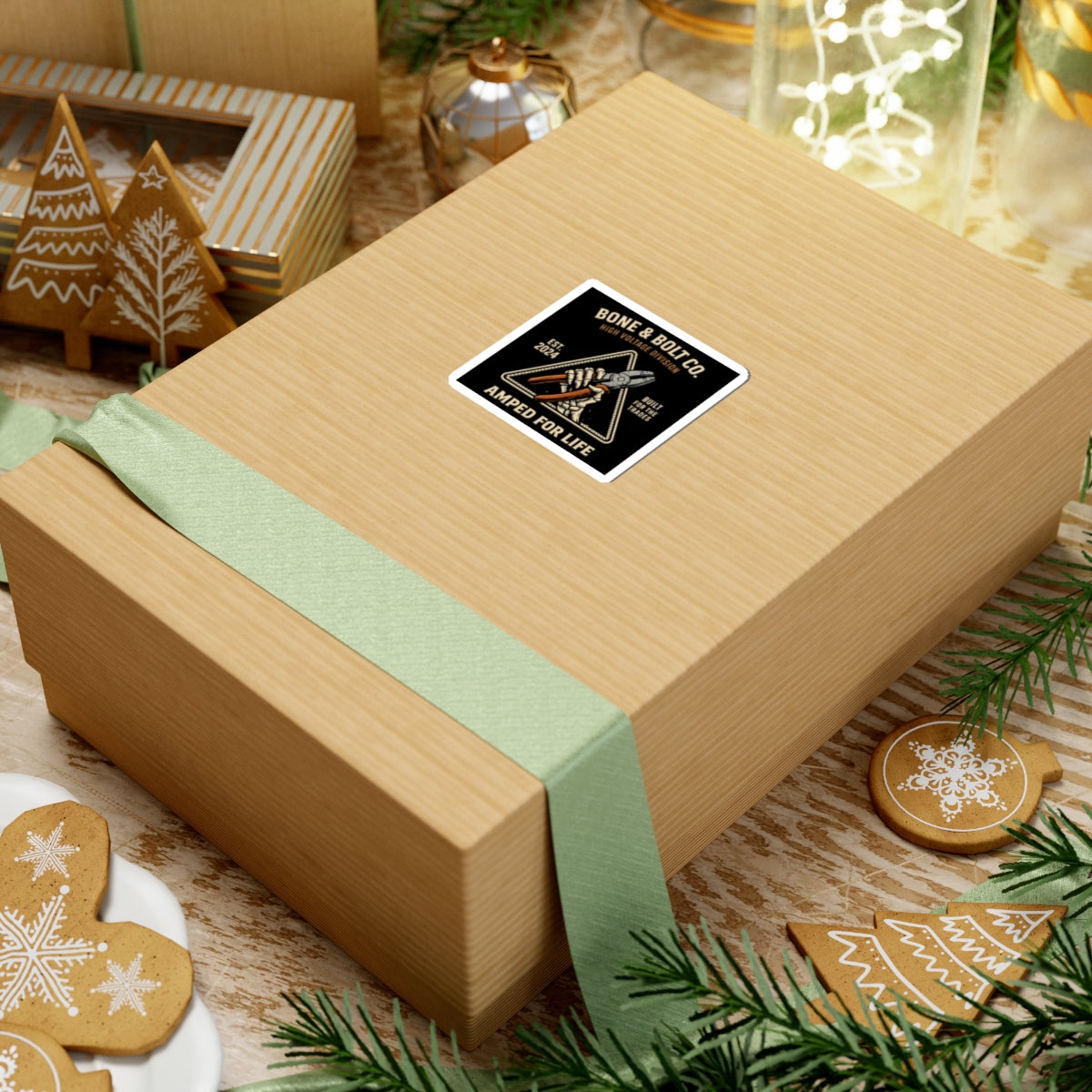 “Amped for life” Graphic Stickers