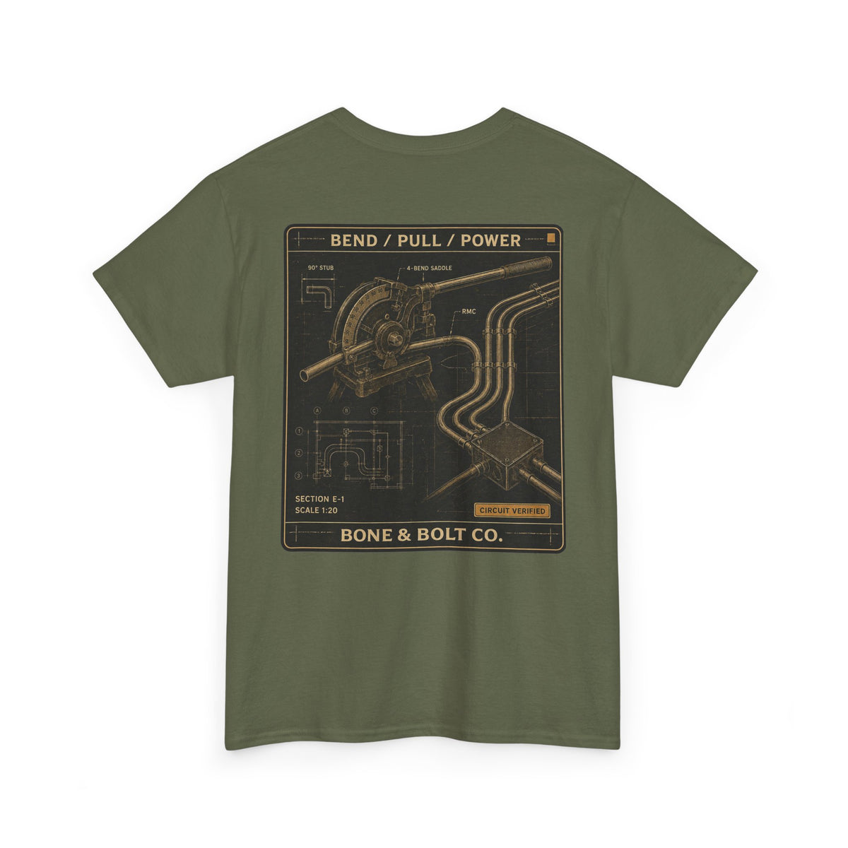 “Bend/Pull/Power” Tee