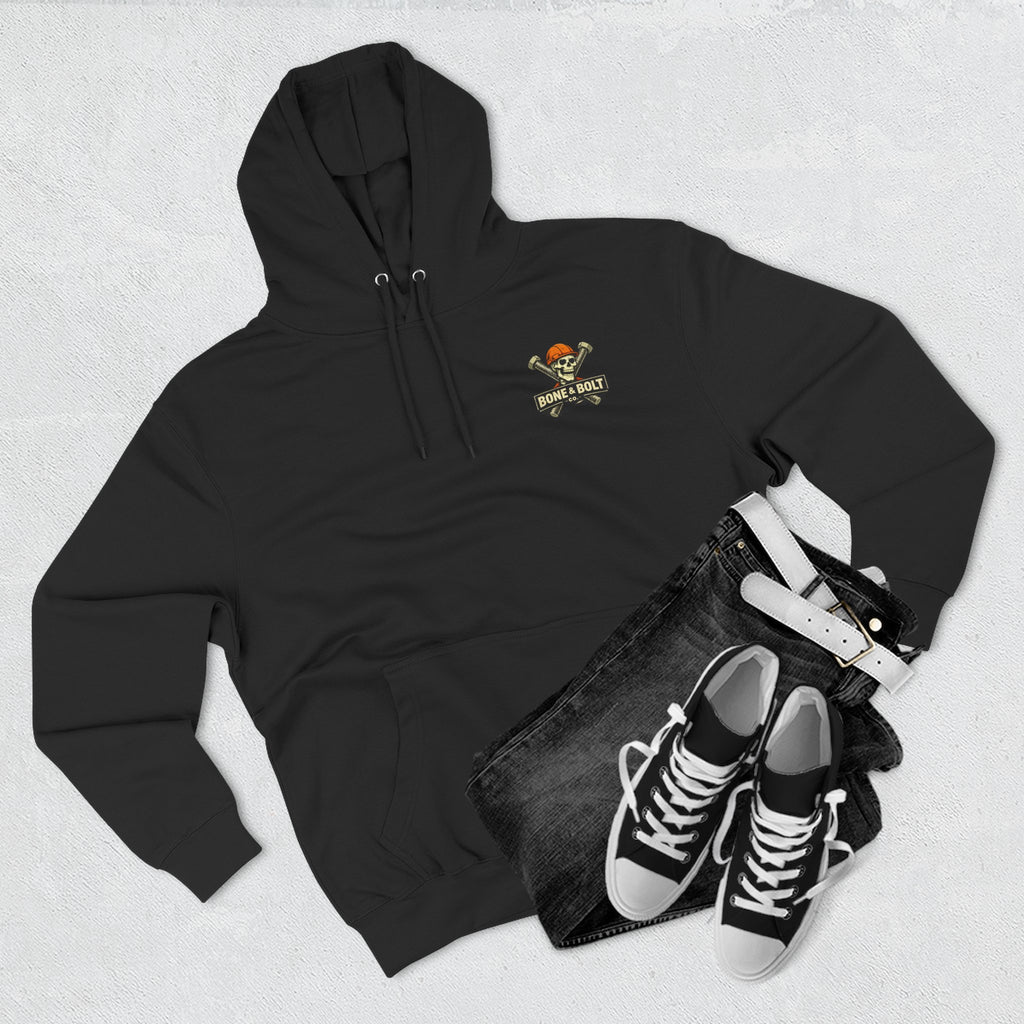 “Cut/Fill/Repeat” Graphic Hoodie