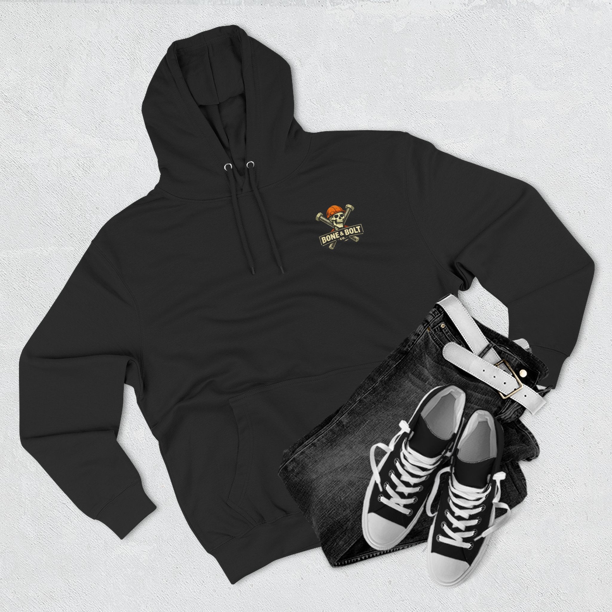 “Cut/Fill/Repeat” Graphic Hoodie