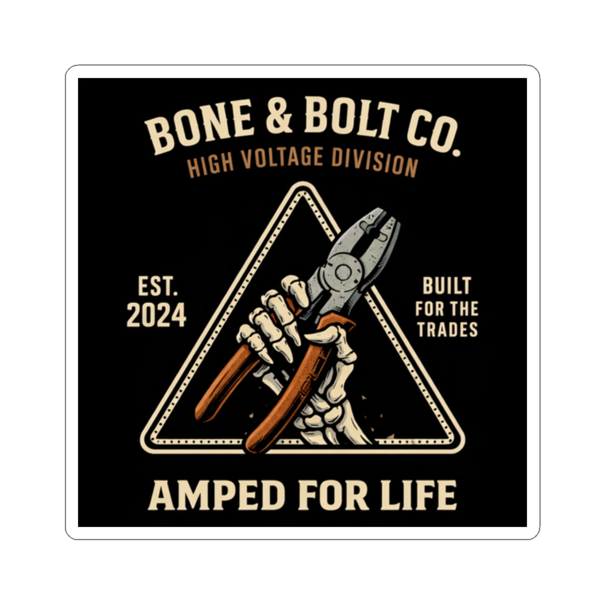 “Amped for life” Graphic Stickers