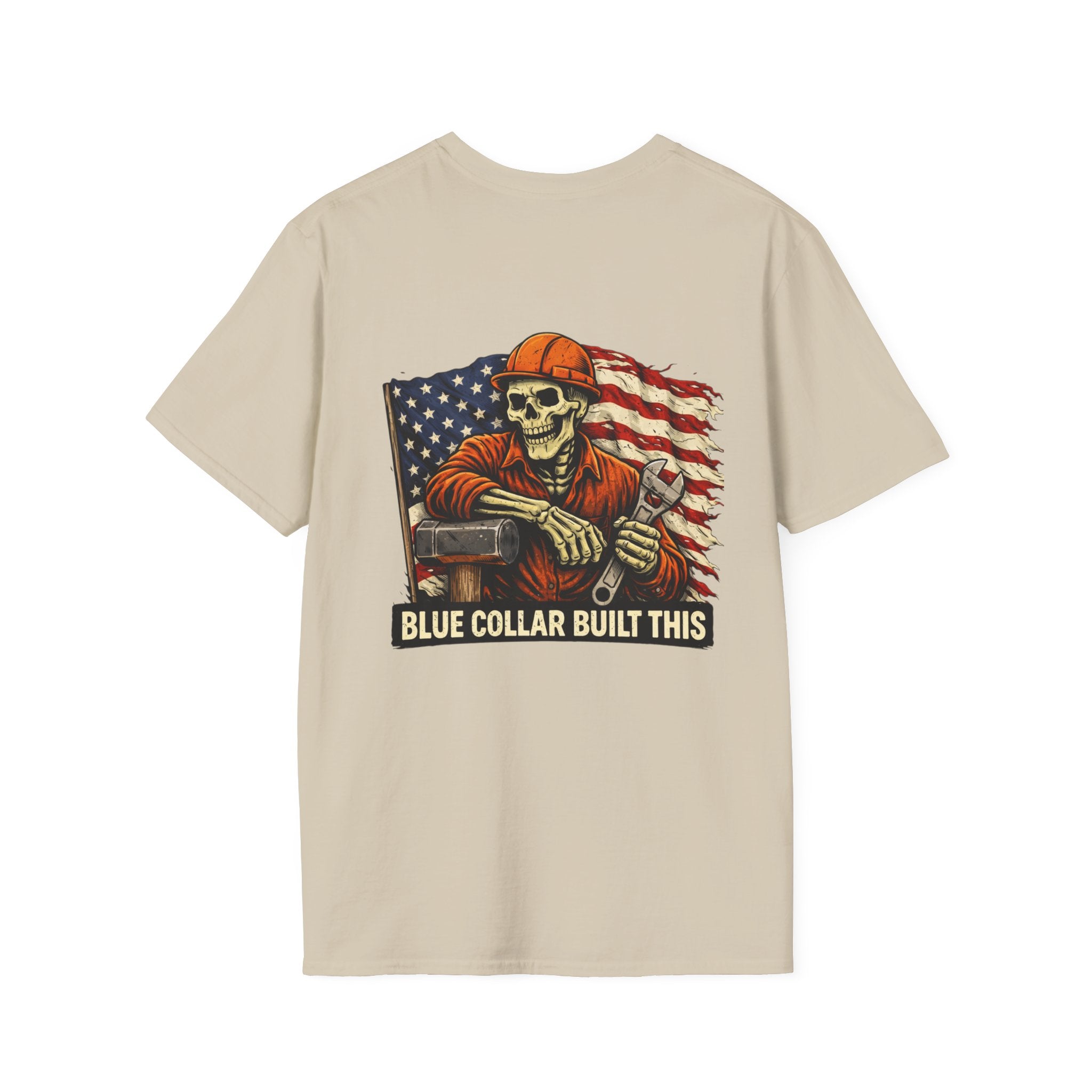 Blue Collar Built This T-shirt