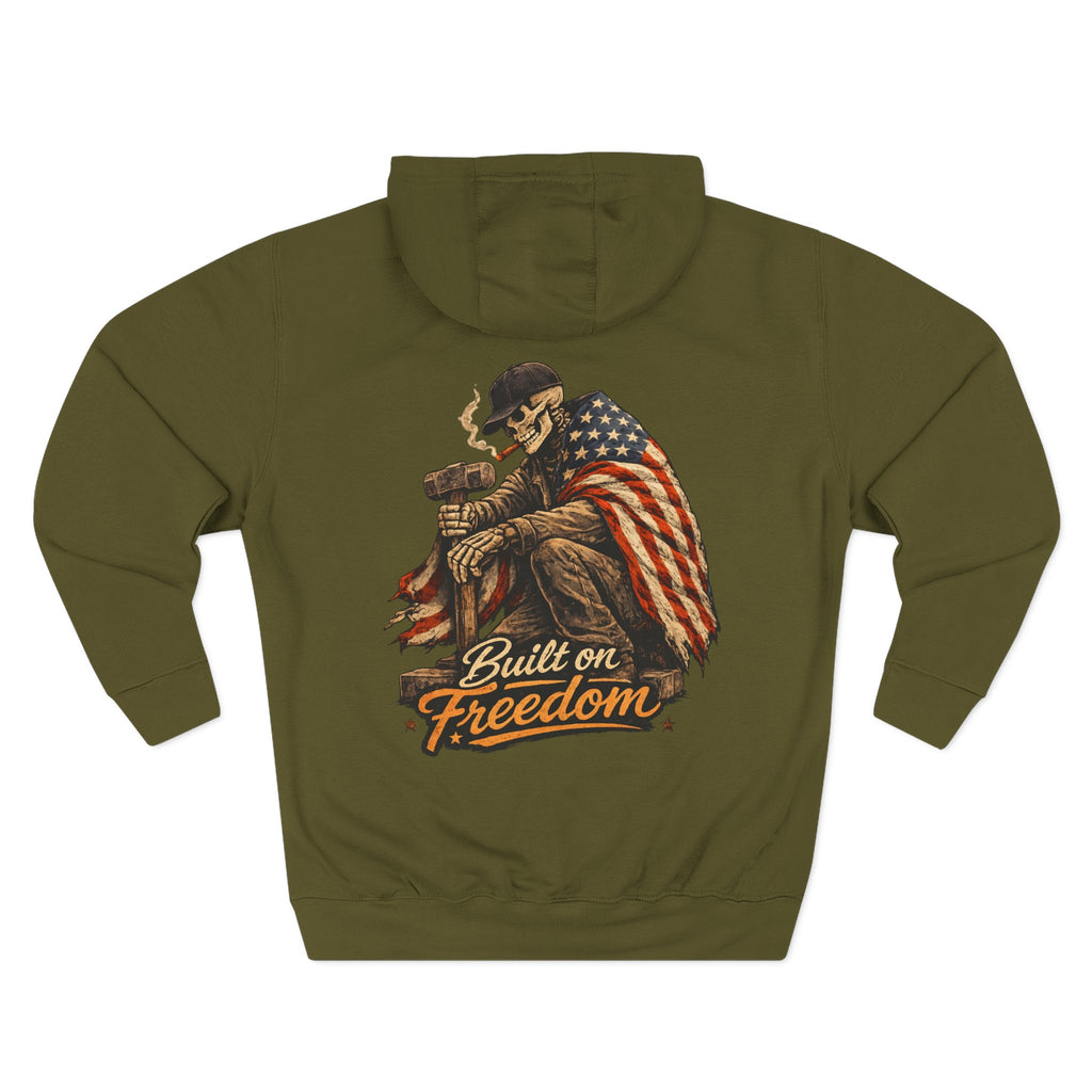 “Built On Freedom” Graphic Hoodie