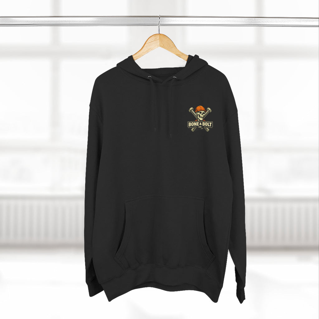“Pullin’ Wire ‘Til I Retire” Graphic Hoodie