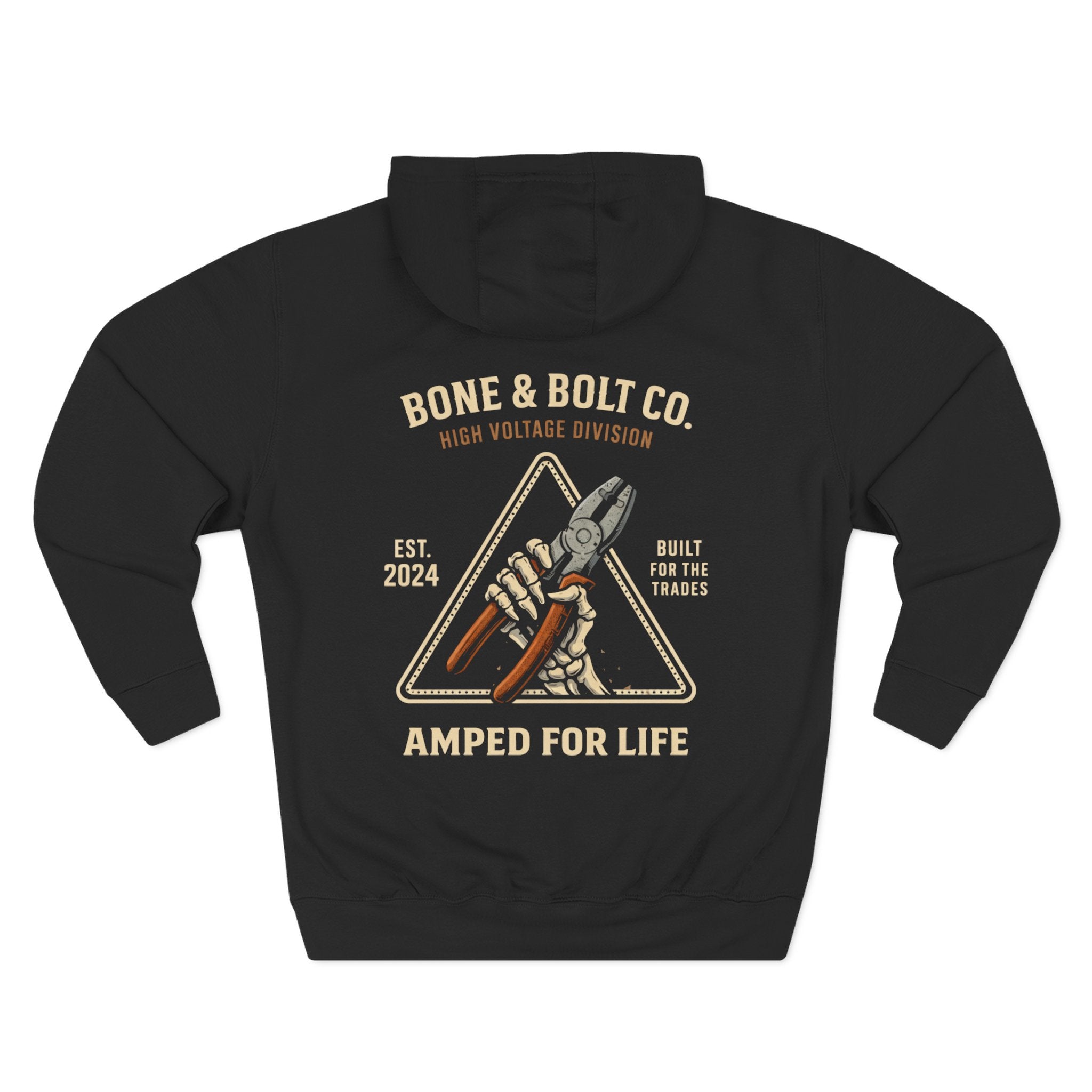 “Amped for life” Graphic Hoodie
