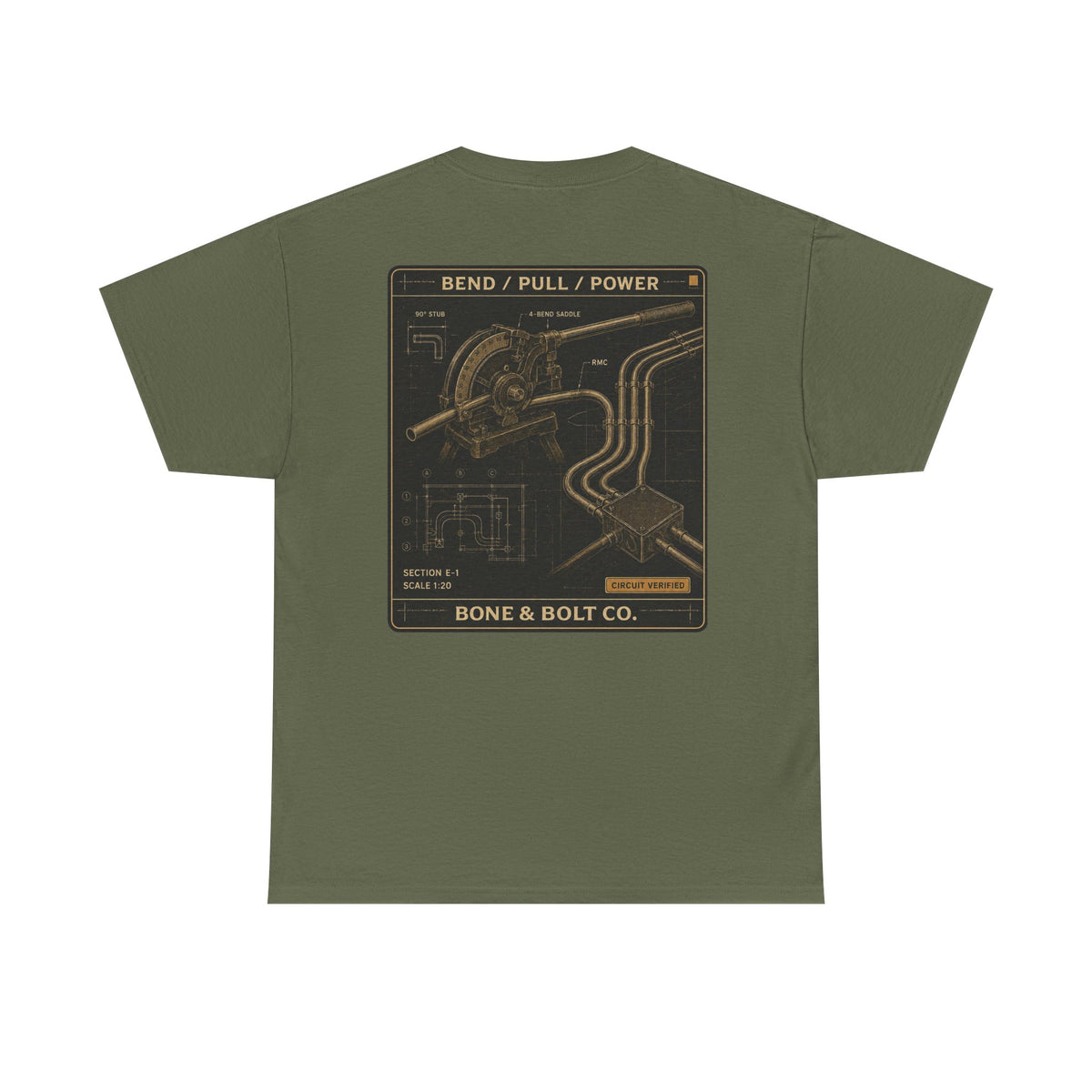 “Bend/Pull/Power” Tee