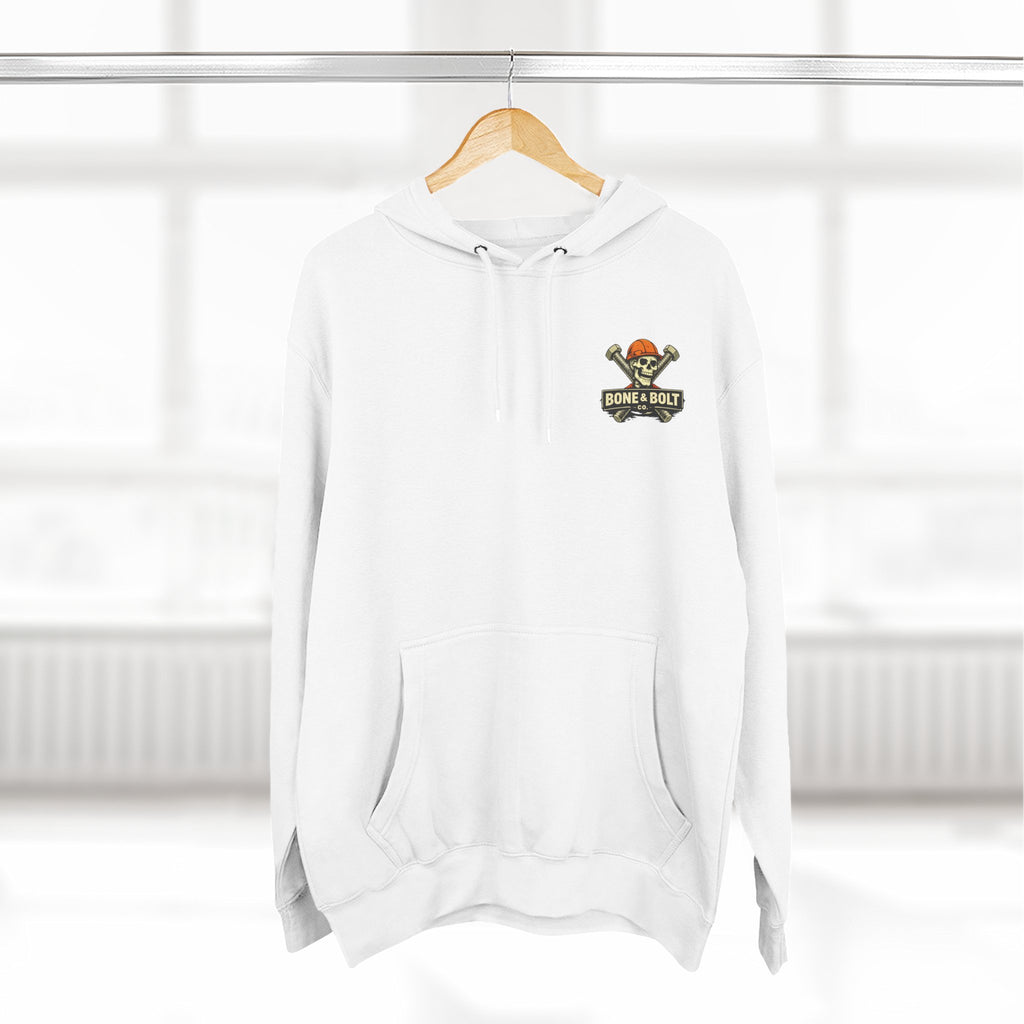 “Pullin’ Wire ‘Til I Retire” Graphic Hoodie