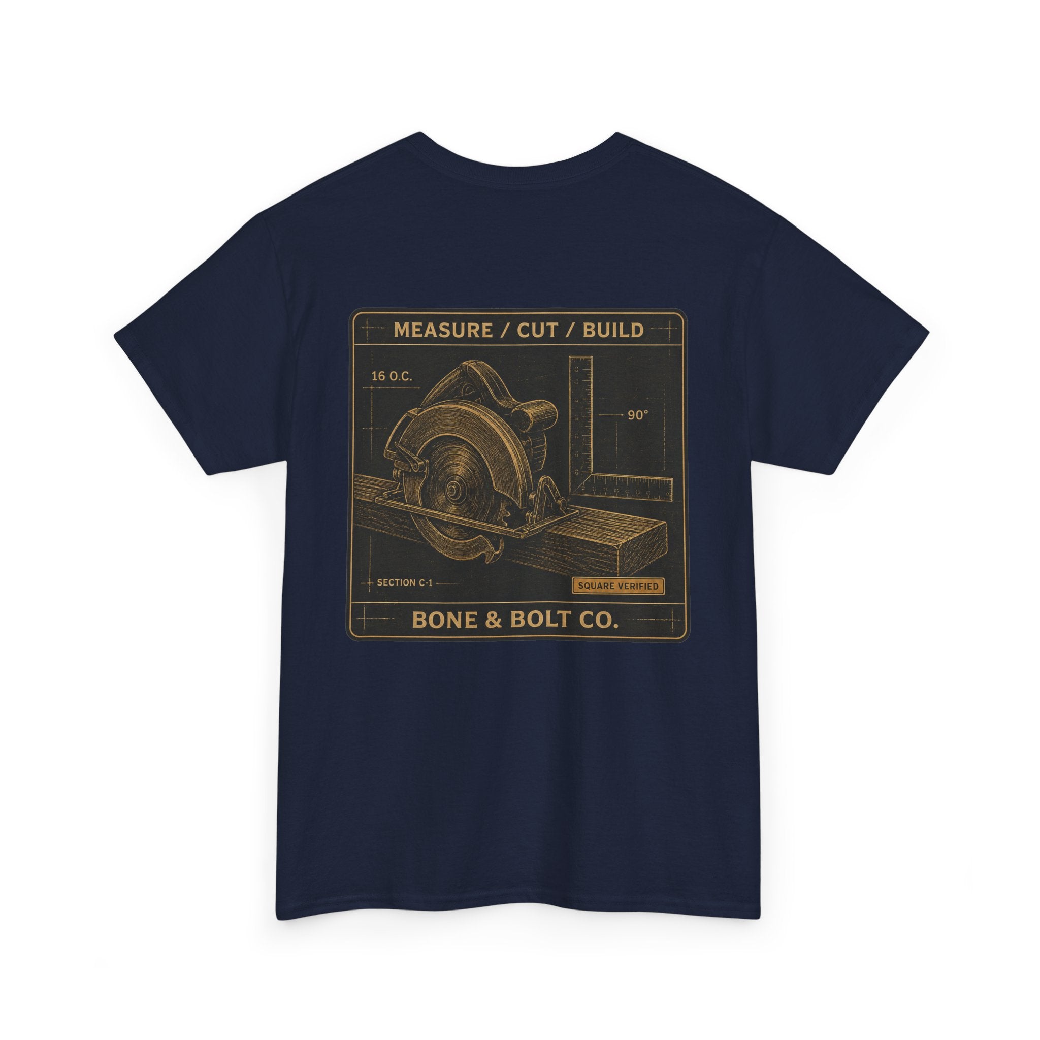“Measure/Cut/Build” Tee
