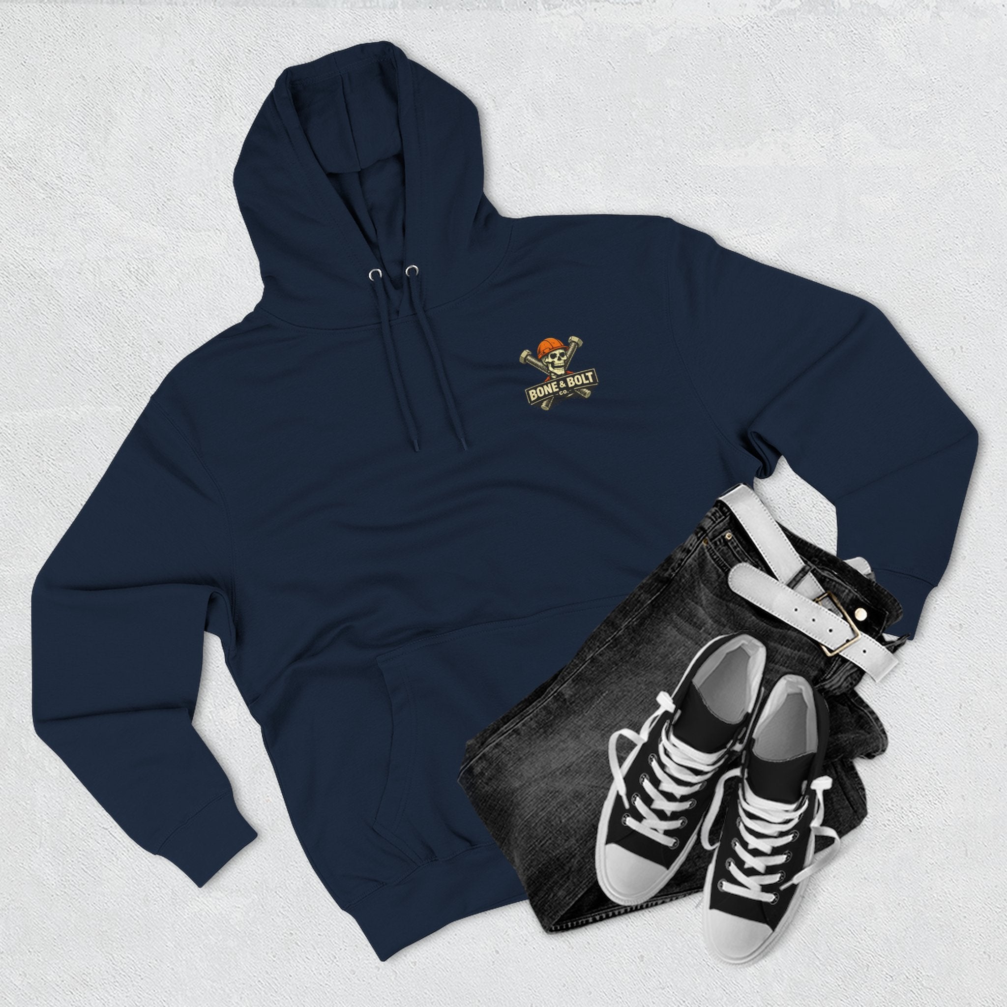 “Cut/Fill/Repeat” Graphic Hoodie