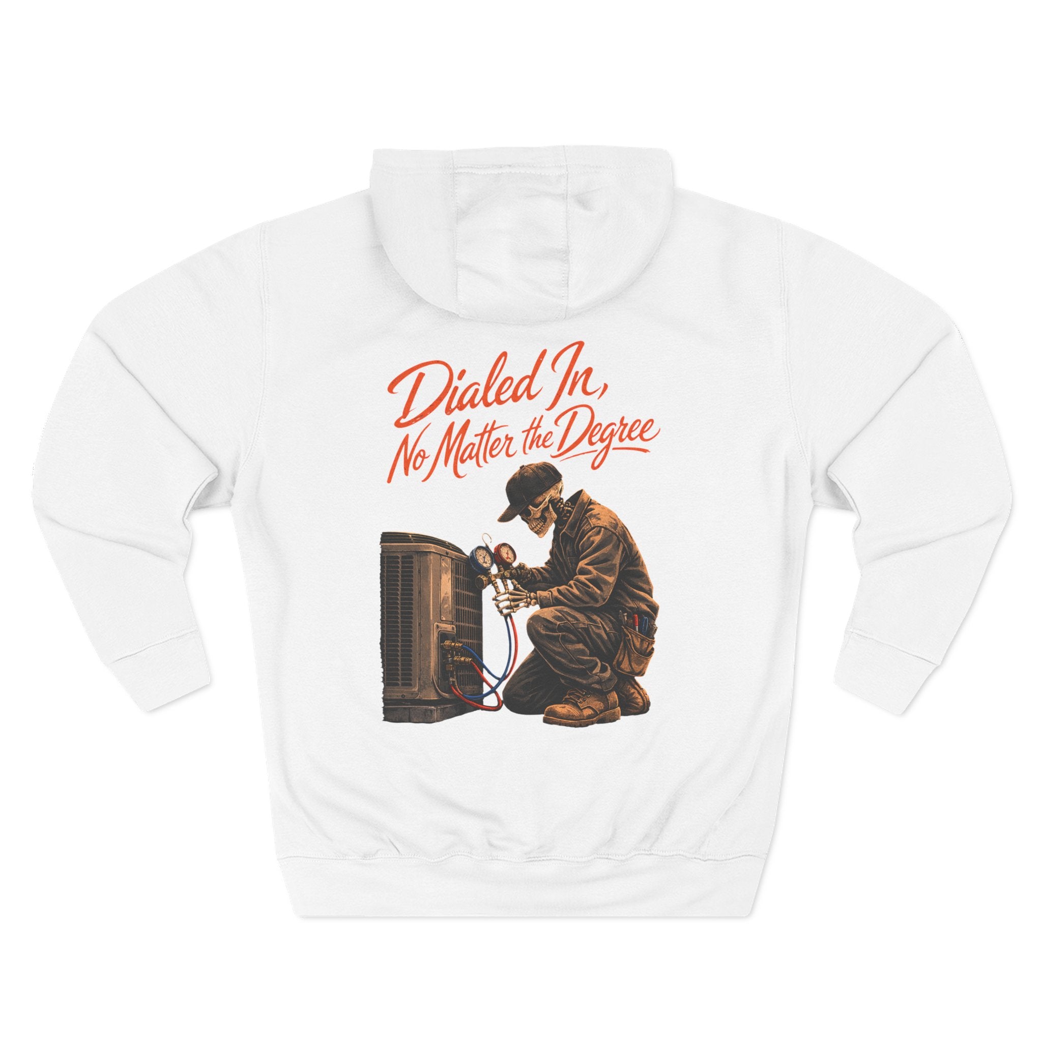 “Dialed In, No Matter The Degree” Graphic Hoodie