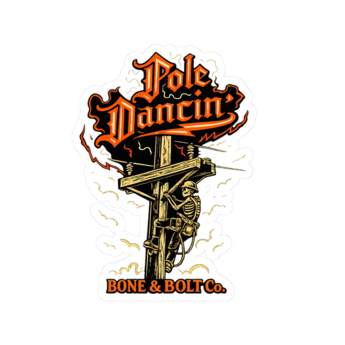 “Pole Dancin” Sticker