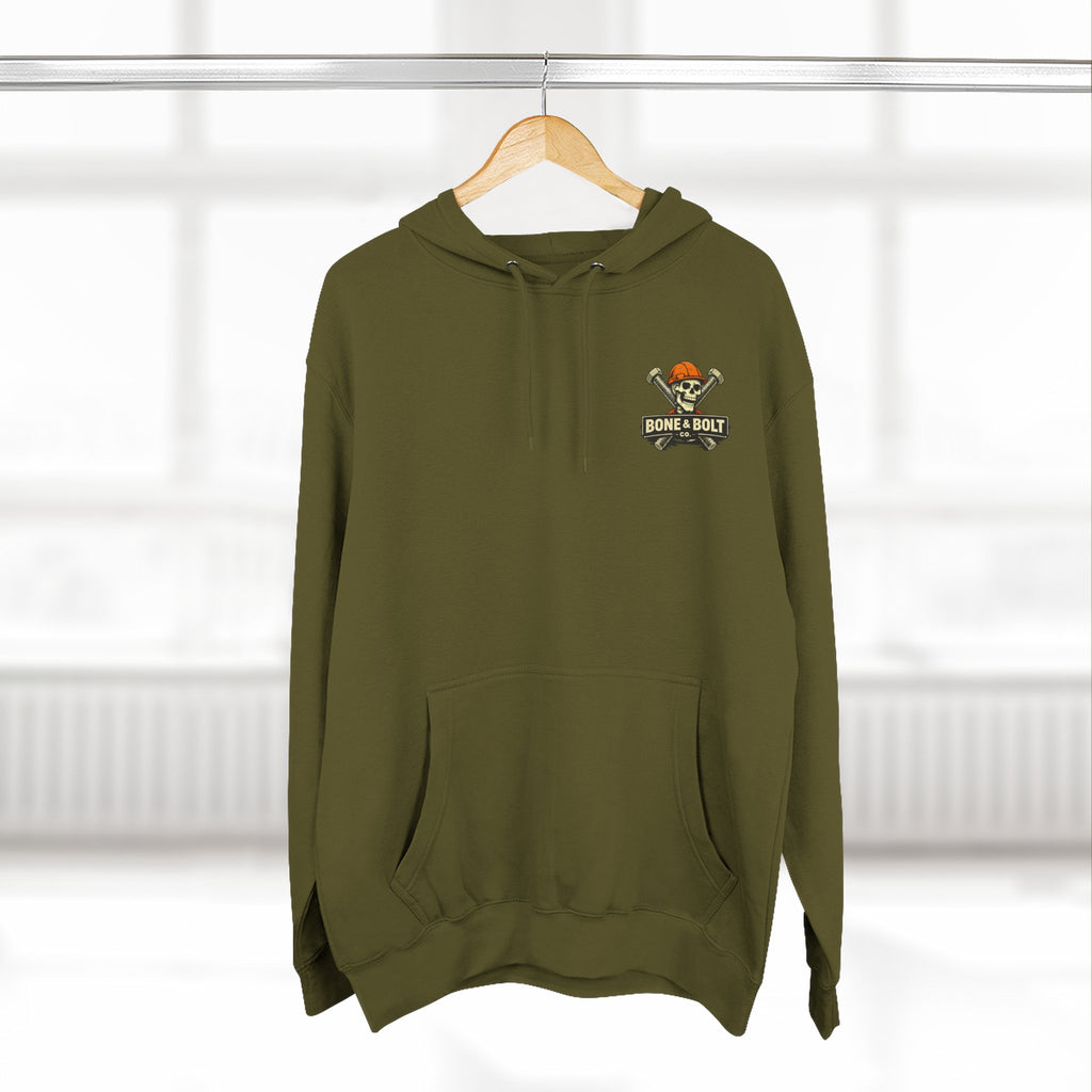 “Pullin’ Wire ‘Til I Retire” Graphic Hoodie
