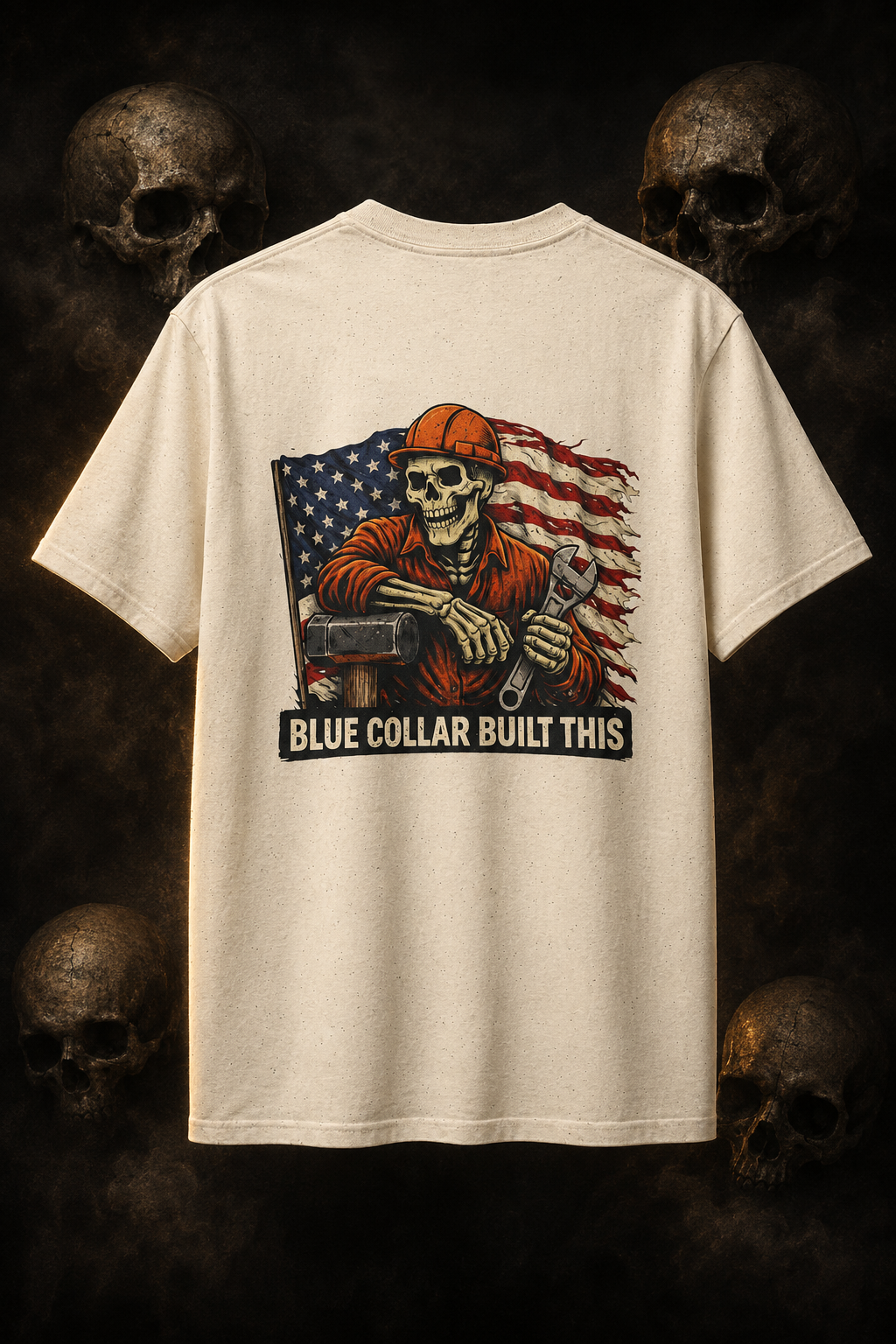 Blue Collar Built This T-shirt primary product image