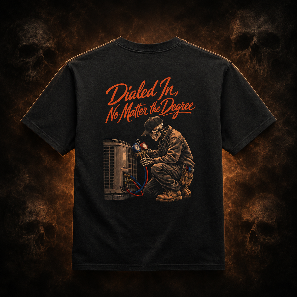 Dialed In No Matter The Degree tee – dark Bone and Bolt product image