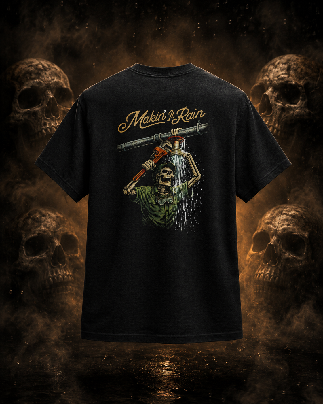 Makin' It Rain Graphic Tee product mockup